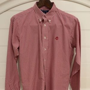 Young men's Brooks Brothers button down long sleev